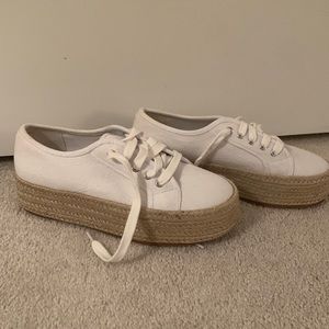 Platform Espadrille Canvas Sneakers